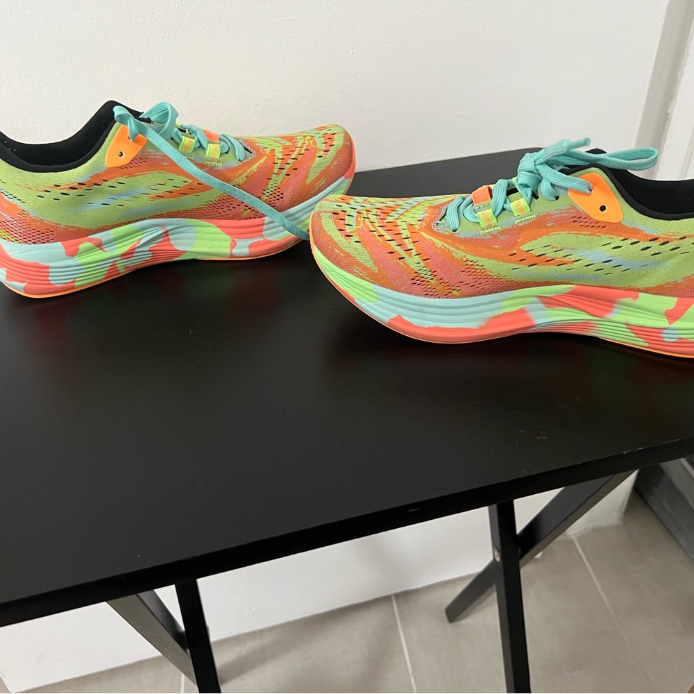 Asics Women's Athletic Shoes in Orange and Green